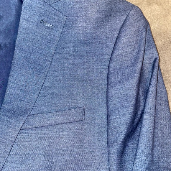 Blue-silver sports coat from H&M - Picture 4 of 6